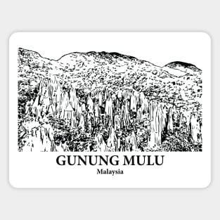 Gunung Mulu National Park - Malaysia Magnet